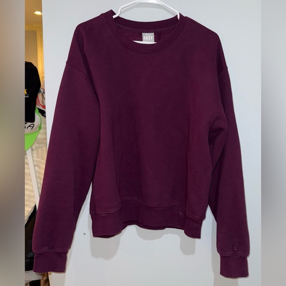 Aritzia Tops - Aritzia TNA Deep Purple Cozy Fleece